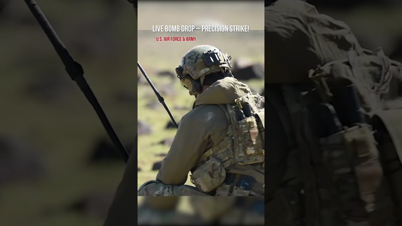 💣 Live Bomb Drop &ndash; Precision Strike! ✈️                                               #military