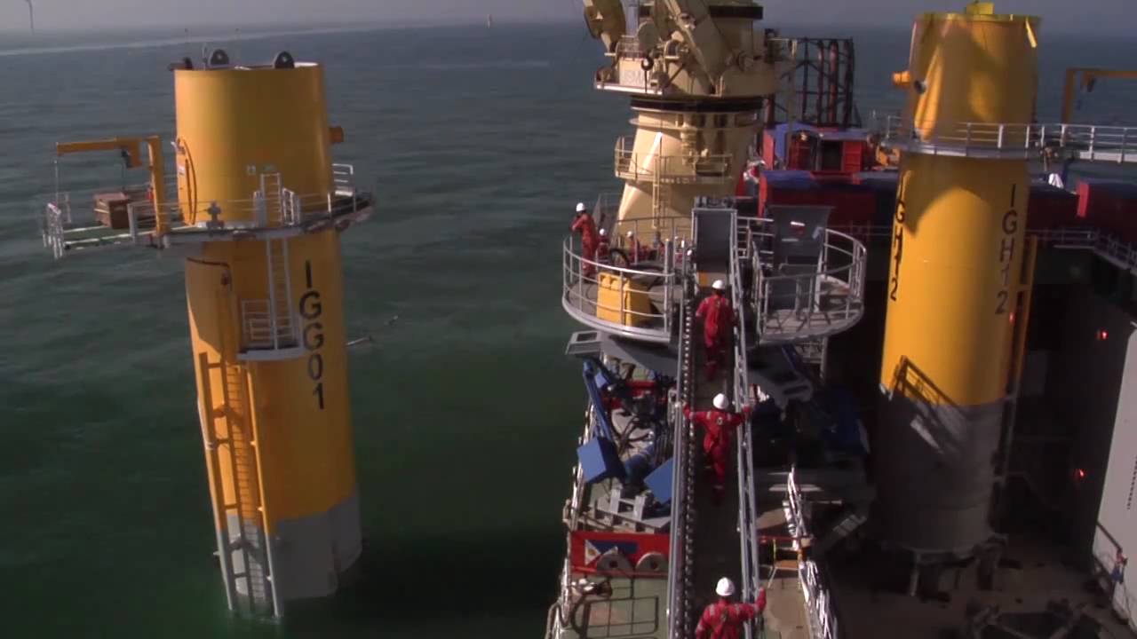 Jumbo Offshore: The Greater Gabbard Project - Transition Piece transportation and installation