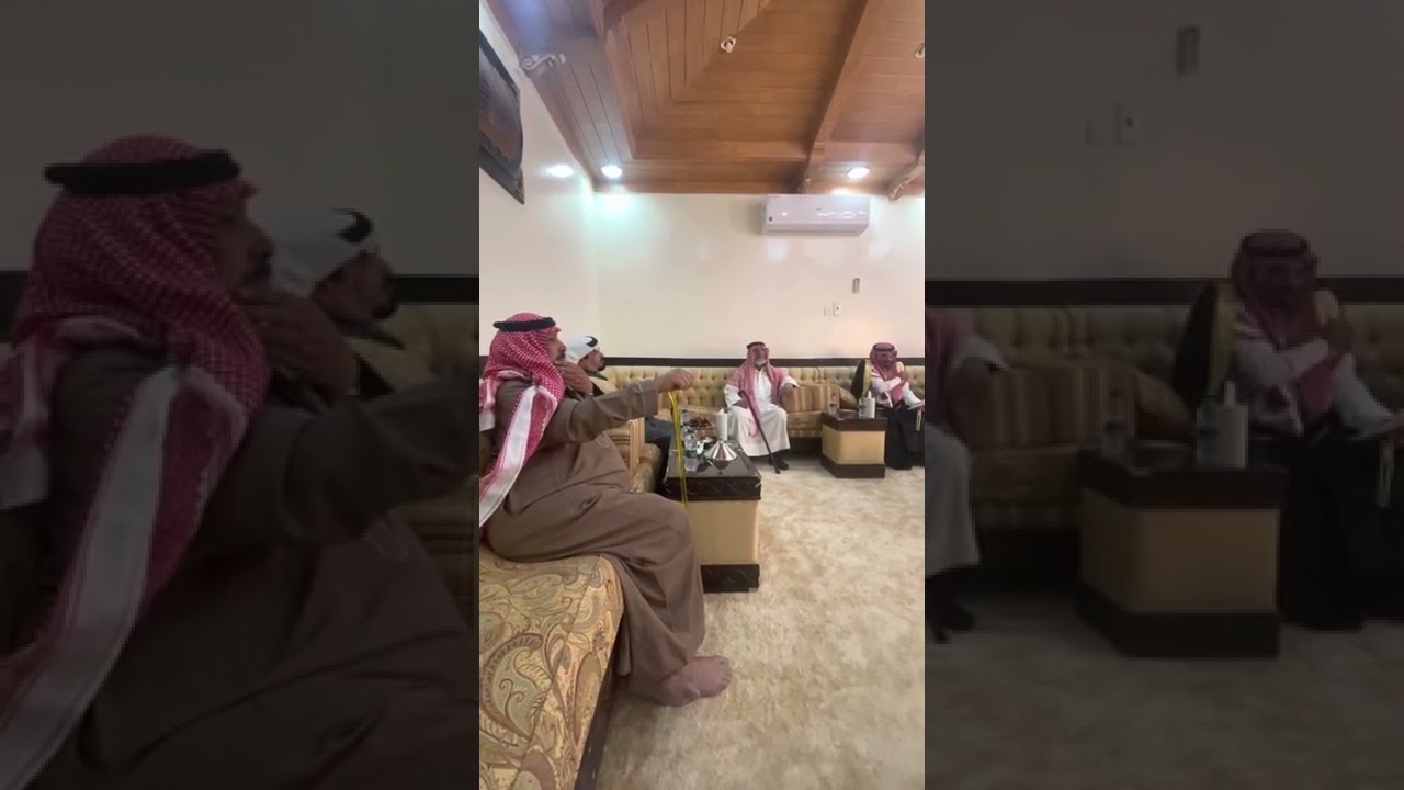 قصيده الشاعر الدكتور عطالله الهجله في الشيخ فهيد اب عواد اللغيصم في مجلس عوض بن فواز الوباري
