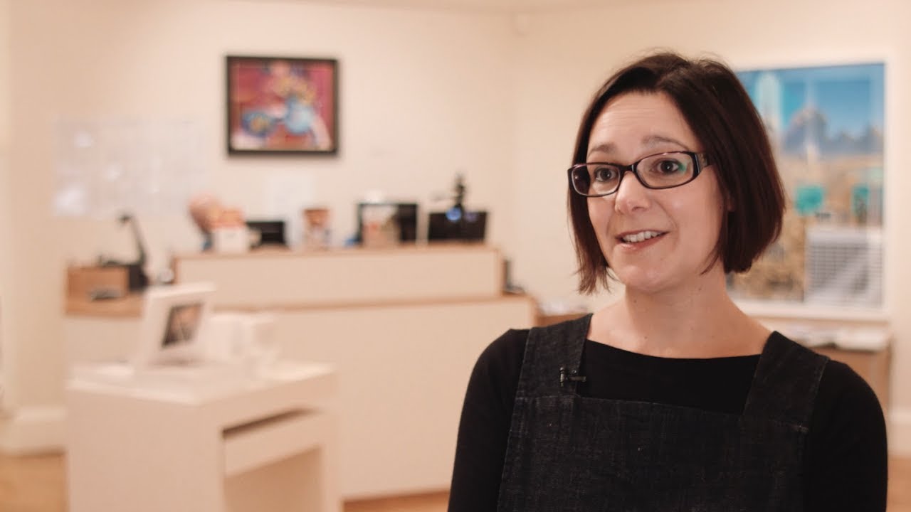 Curating an exhibition at the Victoria Art Gallery