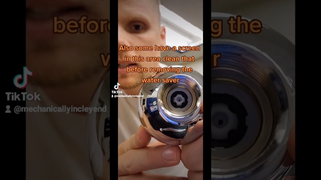How to remove a flow restrictor on a shower head #shorts #plumbing