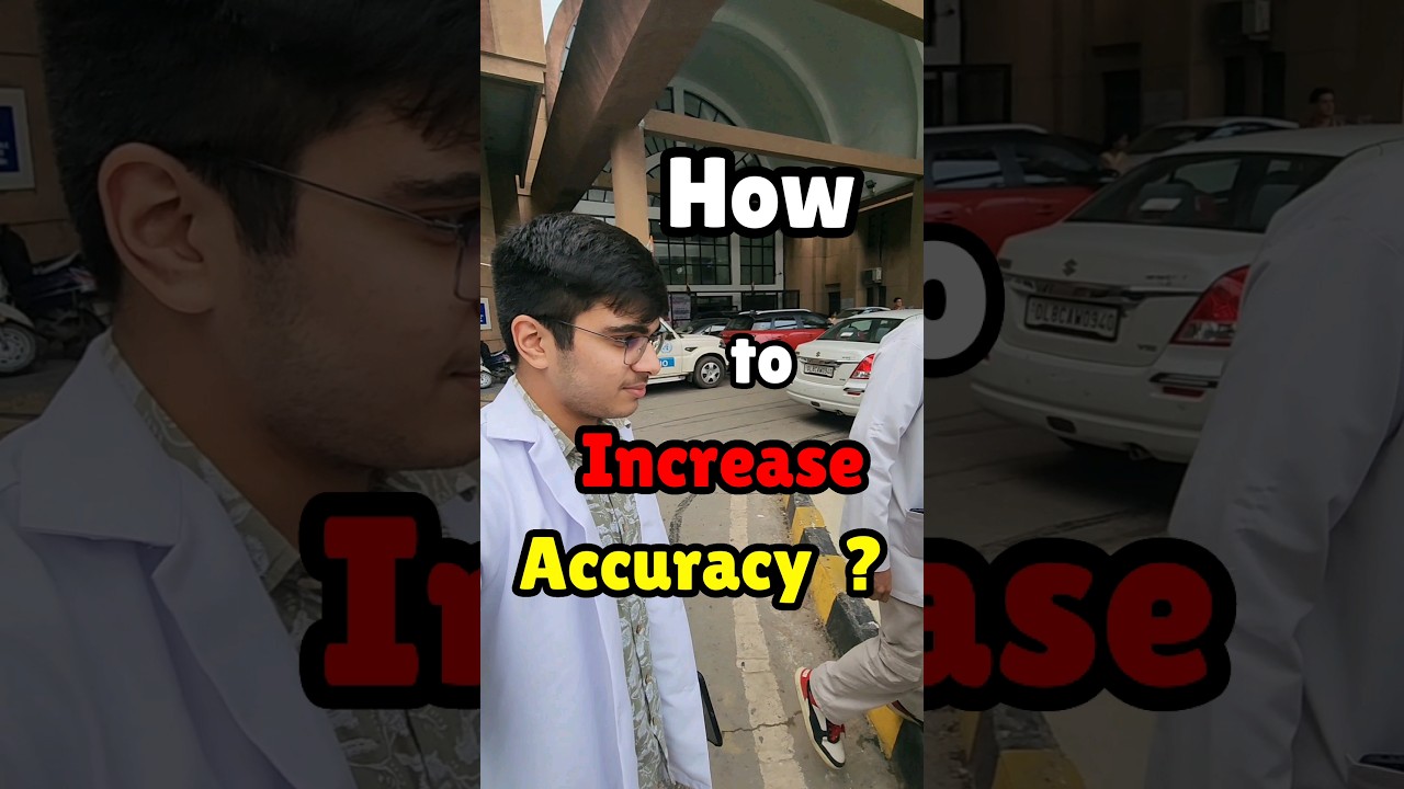 NEET mein accuracy kaise badhaye!?🤔 #neet #mbbs #neet2025 #motivation #neetaspirant