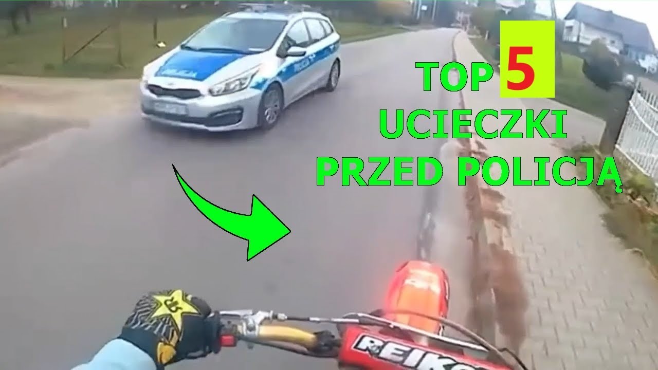 3 ucieczki MOTOCYKLISTÓW przed POLICJĄ!! - *motocykliści vs policja*