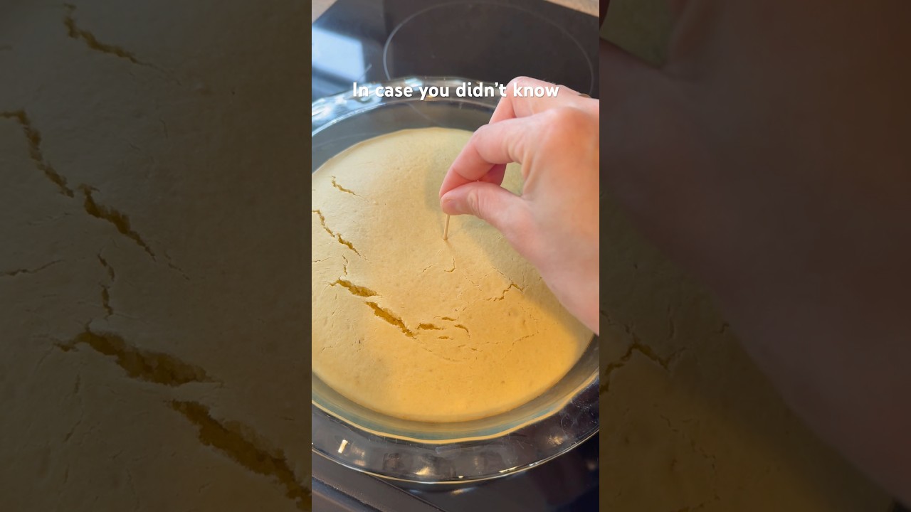 Как проверить готовность торта 🍰 🤤