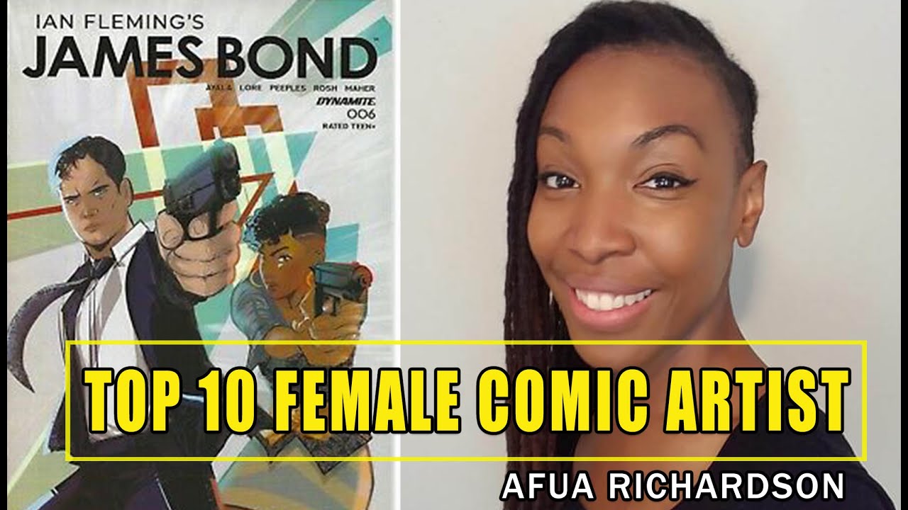 The Top 10 Female Comic Book Artist In The Game! These Women Are Fantastic Creators!
