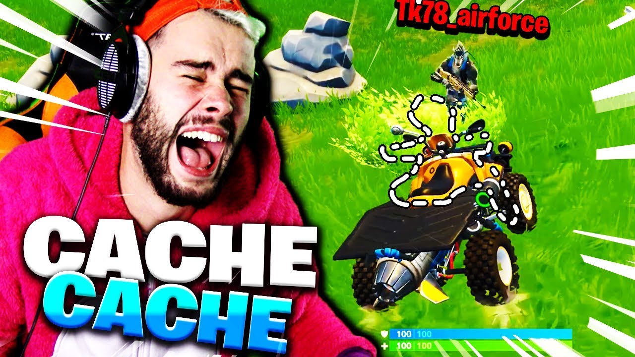 JE DEVIENS INVISIBLE SUR MON QUAD PENDANT CE CACHE CACHE AVEC TK !!!
