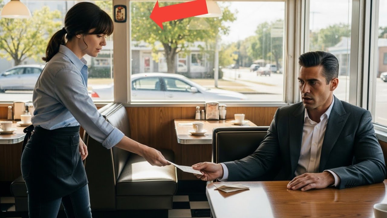 Waitress Slipped a Note to the Mafia Boss - 