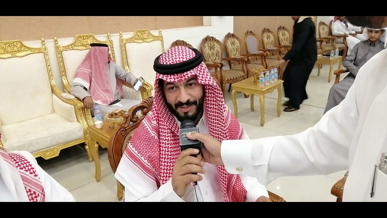 اللقات والاستقبال زواج الدكتور يوسف بن دحيم الخياري