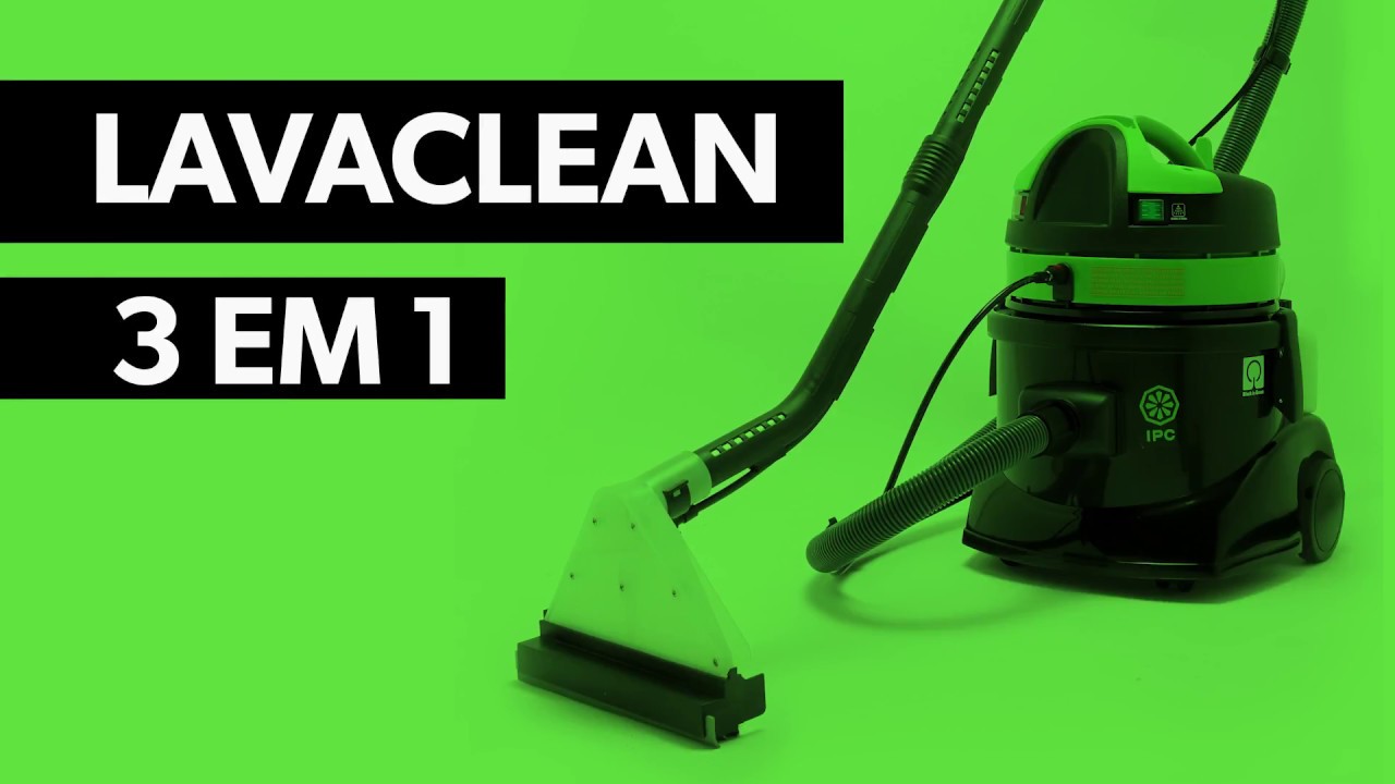 Lavaclean - Extratora doméstica para lavagem de carpetes, estofados e pisos frios - IPC Brasil