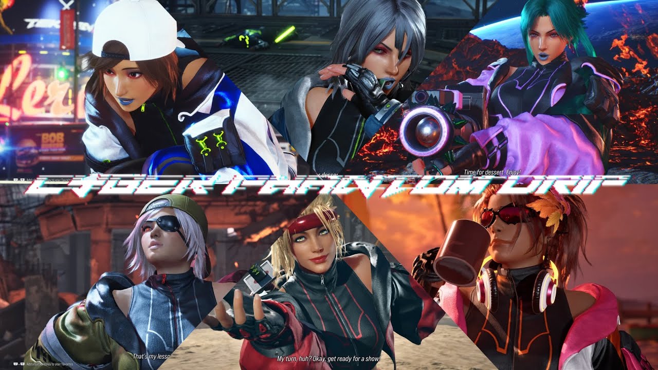Cyber Phantom Colorways Mega Mix Vol. 1 | Tekken 8 Drip Catalog