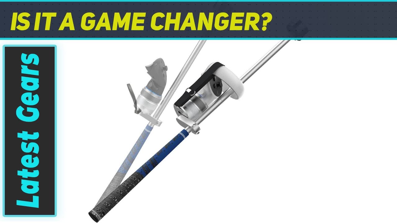 YEZRO Adjustable Weighted VR Golf Club Handle - Elevate Your VR Golfing Experience!