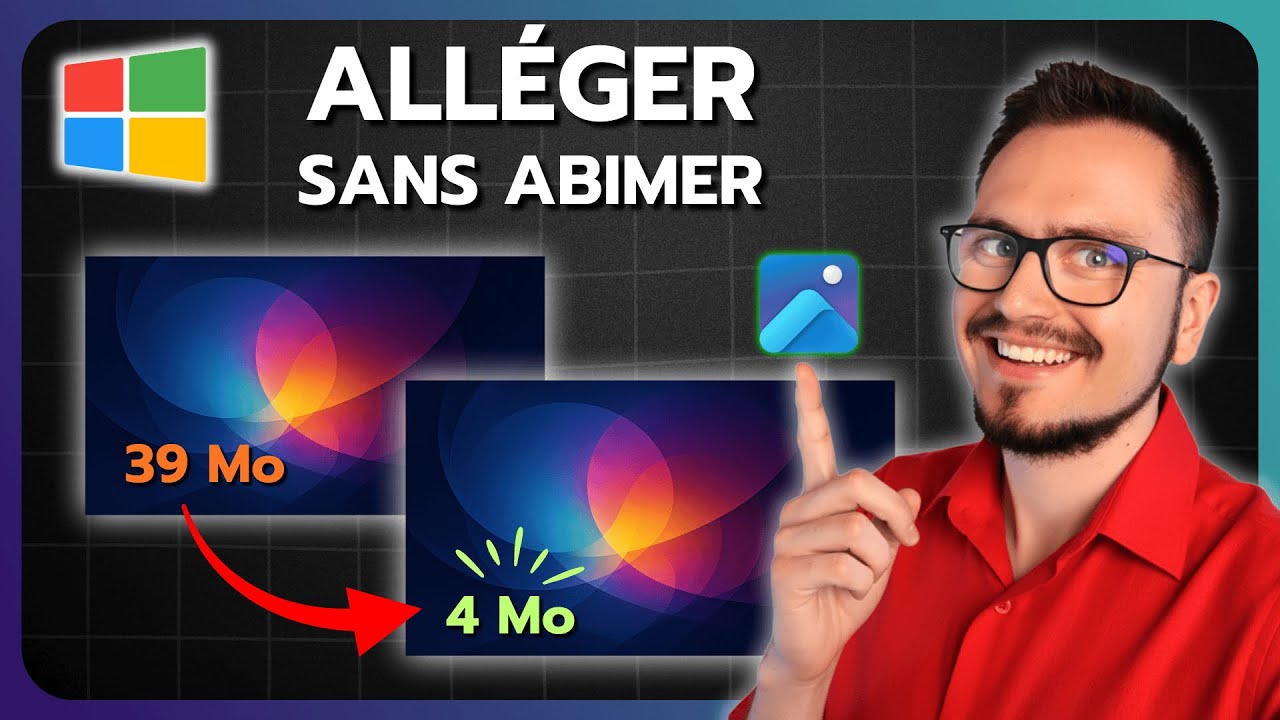 Windows 11 cache un outil magique pour alléger vos images ! (sans internet ni logiciel !)