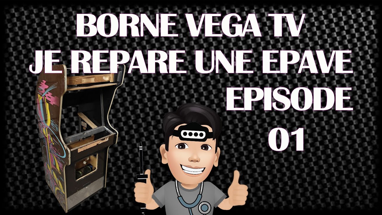 Comment restaurer une borne d'Arcade ? Episode 01 : C'est une épave.