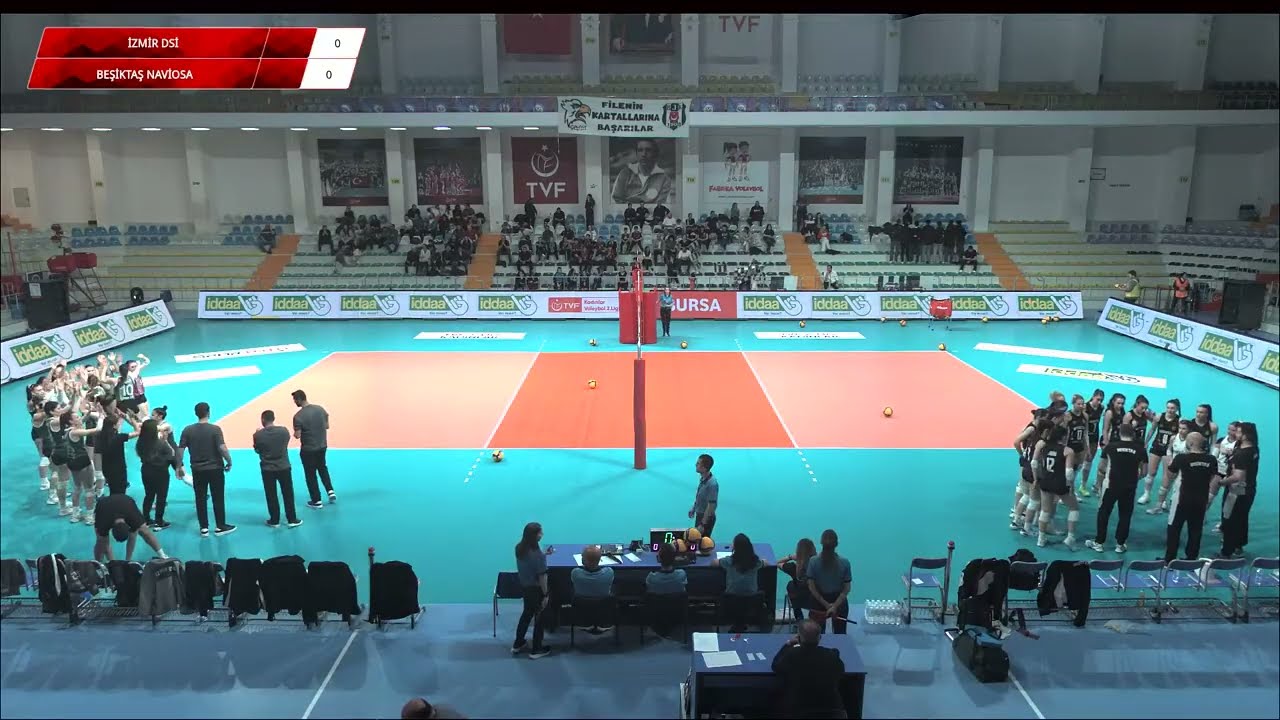 İZMİR DSİ - BEŞİKTAŞ NAVİOSA Kadınlar 2. Lig Yarı Finalleri