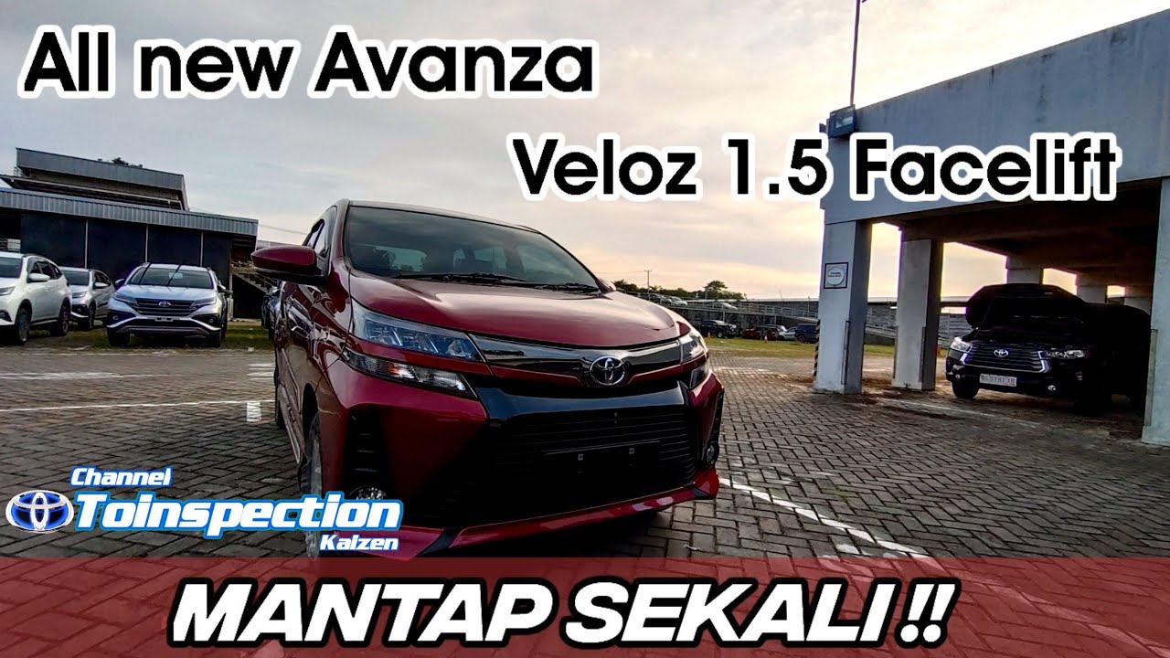 Toyota Avanza Veloz 1.5 после рестайлинга в цвете deep tour red maroon metal