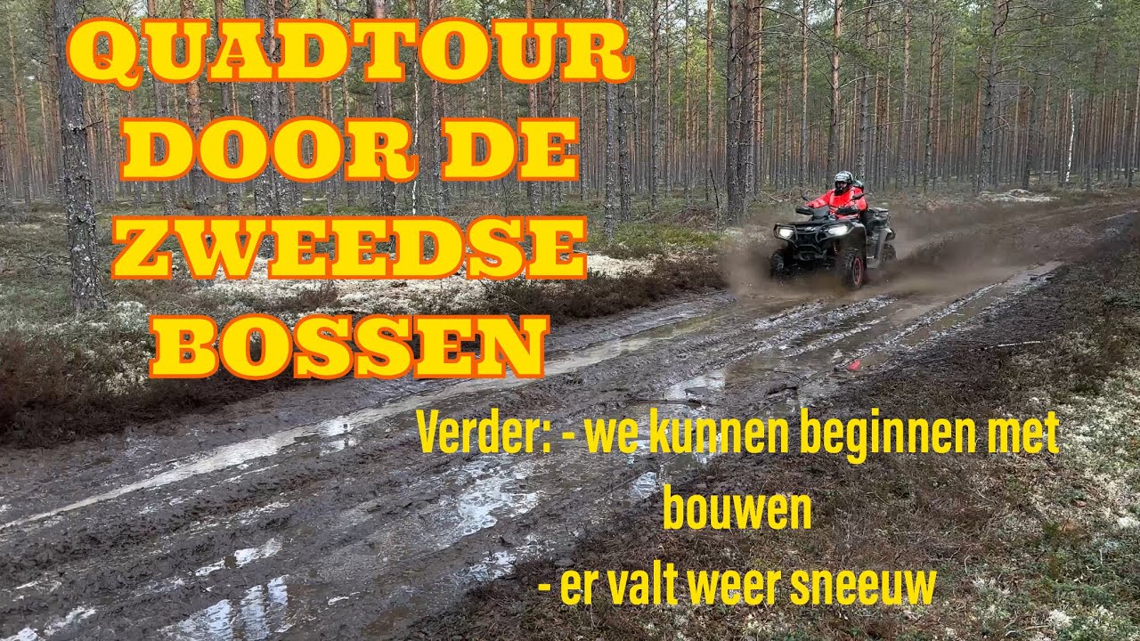 776 MET DE QUAD OP AVONTUUR IN HET ZWEEDSE BOS