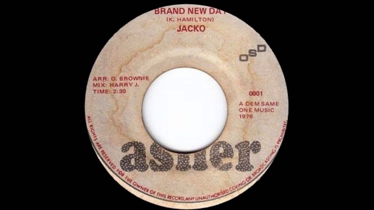 7'' Jacko - Brand New Day (& Dub)