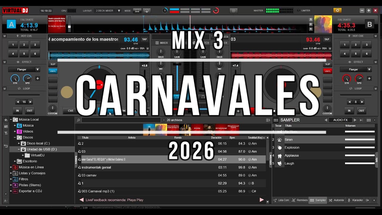 ✅Carnaval de Bolivar 2026 Mix 3