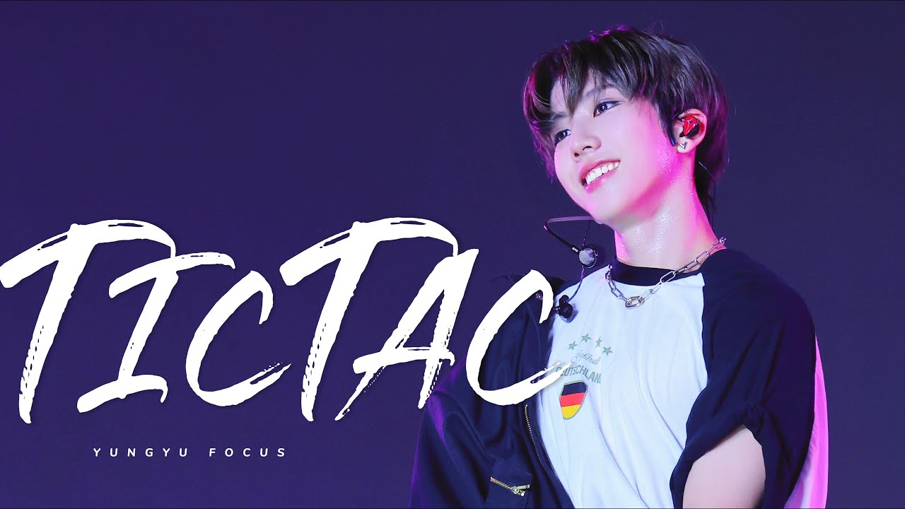 [4K] 8TURN(에잇턴) 윤규(YUNGYU) - 'TIC TAC' 틱택 FANCAM 240925 CHEONAN✨