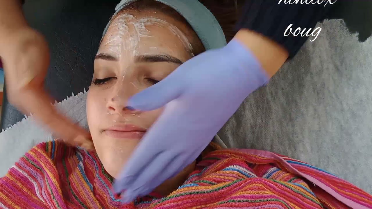 جلسة#تنظيف عميق #للبشرة وافضل #علاج للبشرة #الدهنية nettoyage de# peaux#