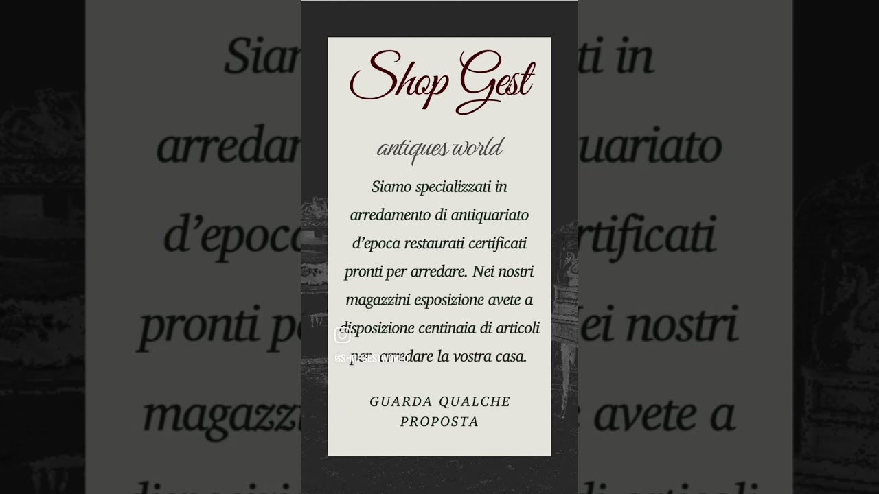 Shop Gest official antiques world www.ilmobileanticomarket.com 