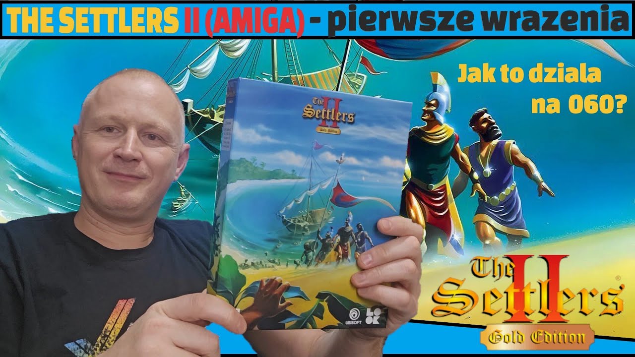 The Settlers 2 AMIGA❤️ - Pierwsze wrazenia i jak to dziala na 060? #retro #settlers #amiga
