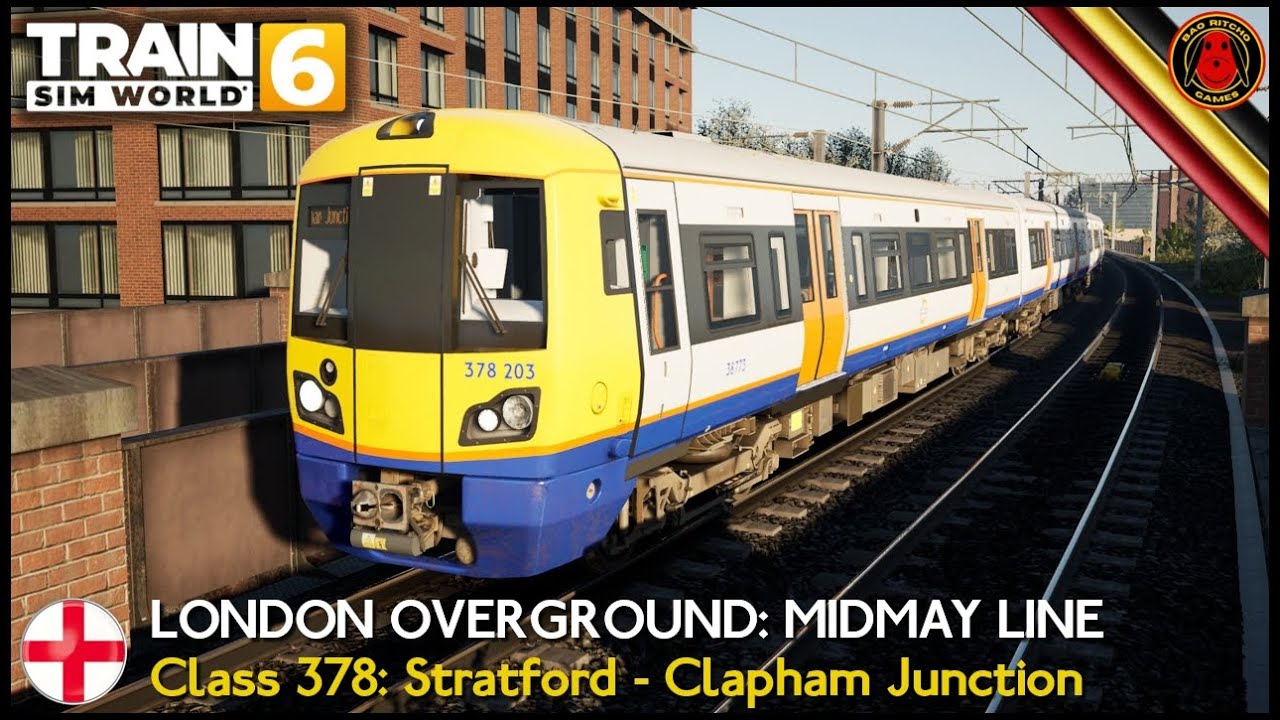 Train Sim World 6: London Overground: Midmay Line | Class 378 TFL: 2Y71 Stratford - Clapham Junction