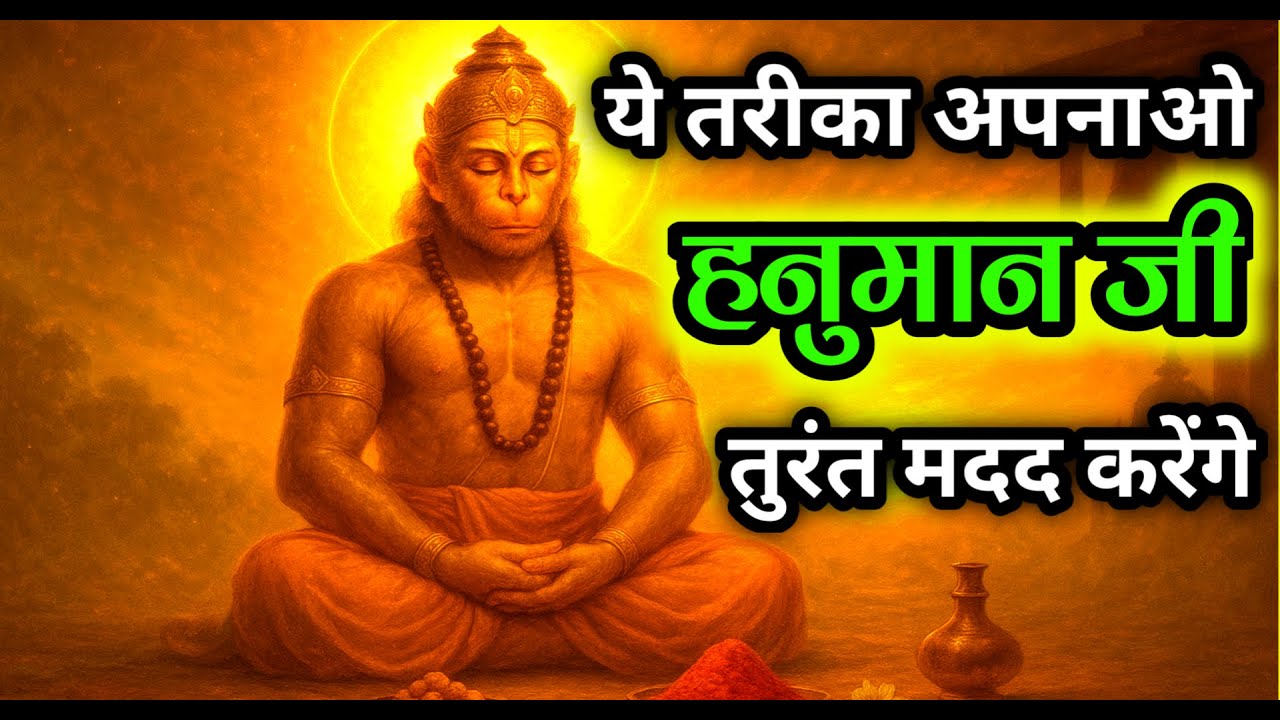 संकट के समय हनुमान जी को कैसे पुकारें, तुरंत सहायता प्राप्त करने का सिद्ध तरीका | Sankatmochan