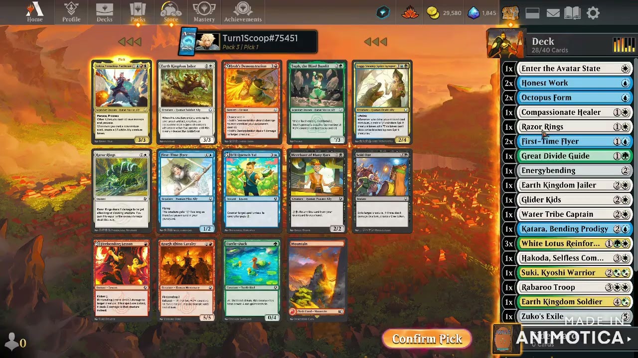 Ep 324 Quick Draft ATLA: Bant Allies
