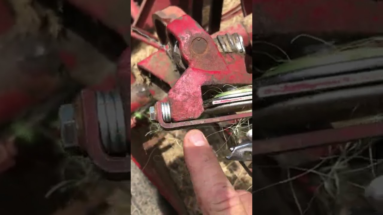International 46 baler knife adjustment 04