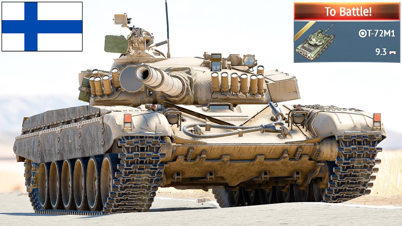 Finland&rsquo;s Most BALANCED TANK: T-72M1 💀🇫🇮
