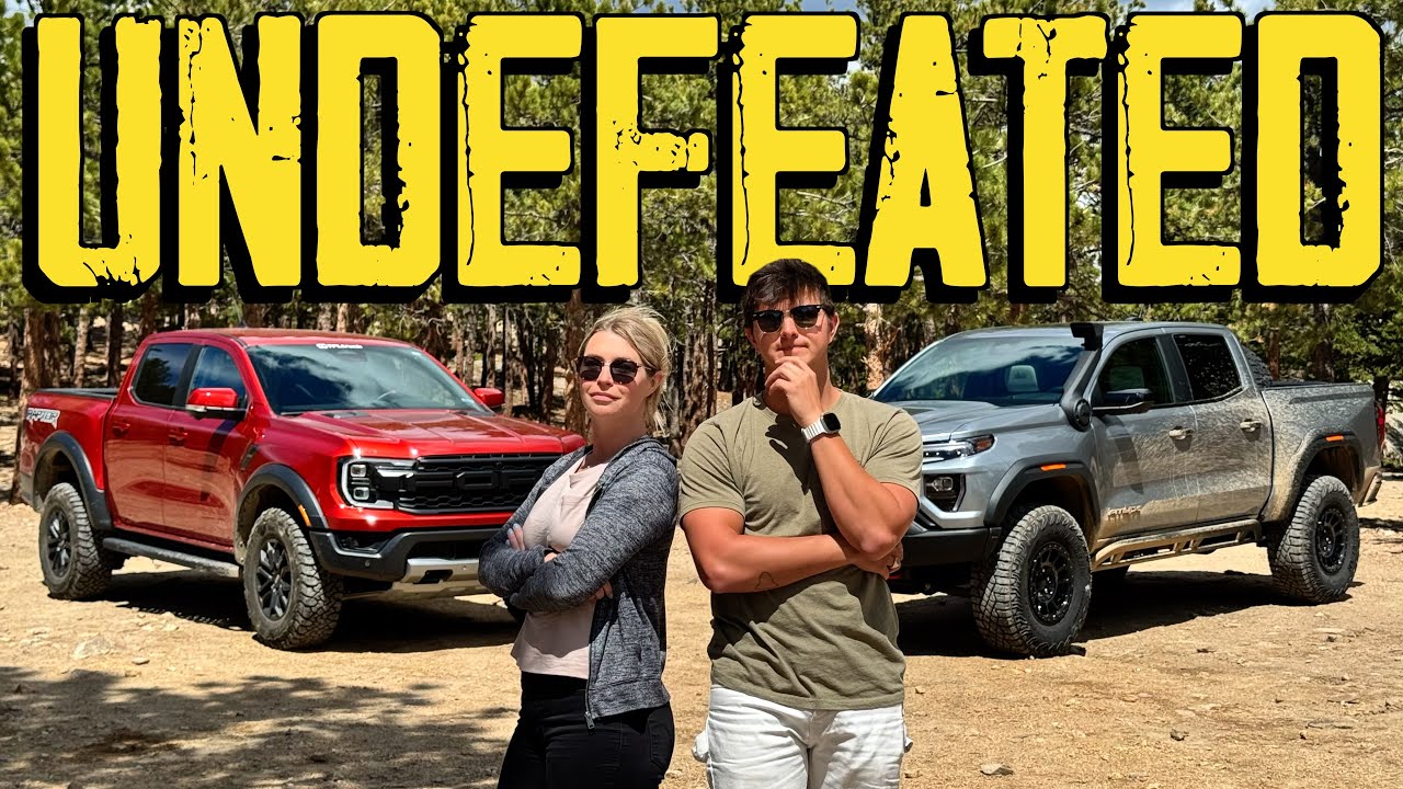 GMC Canyon AT4X VS Ford Ranger Raptor: Which Is the BETTER Off-Road Truck?