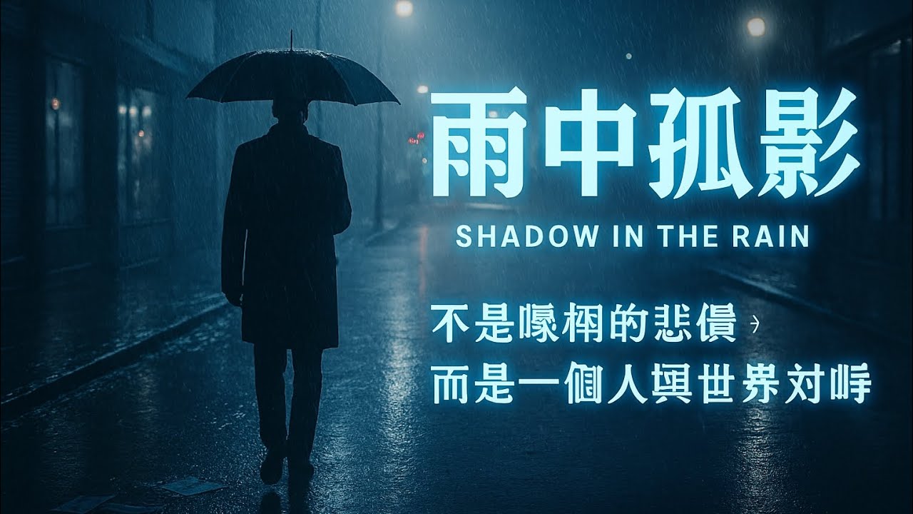 ［AI歌曲］歌名：雨中孤影