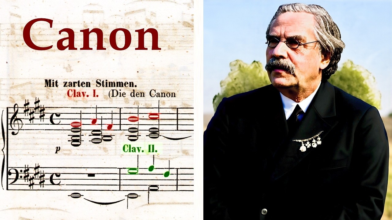 Wilhelm Stade (1817-1902): Canon E-Dur (1861)