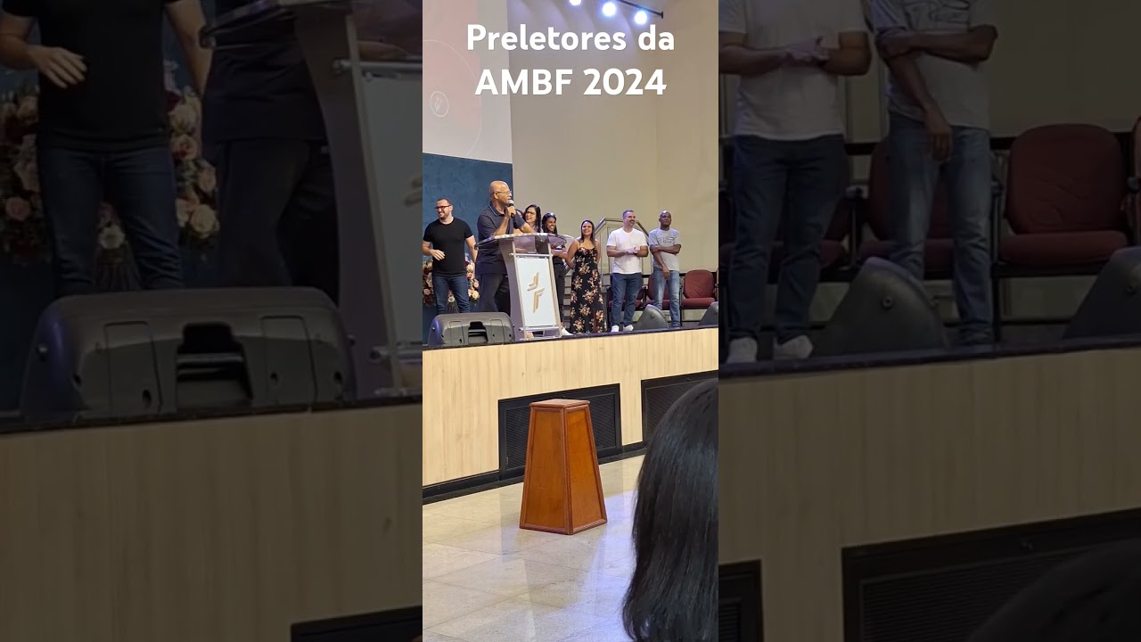 AMBF 2024, PRELETORES. RIO BONITO