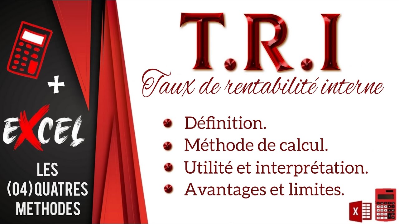 Le Taux de Rentabilit&eacute; Interne (TRI) | Finance Facile.