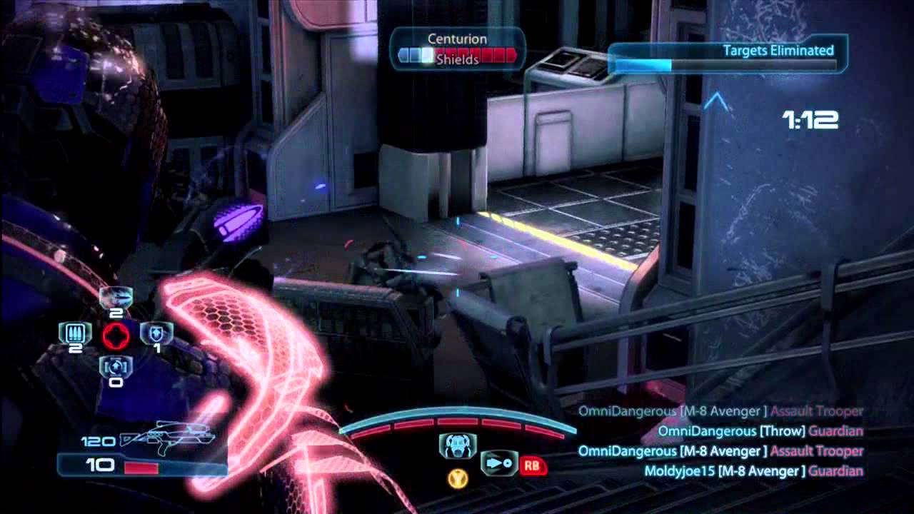 Mass Effect 3 Multiplayer Gameplay - Sentinel