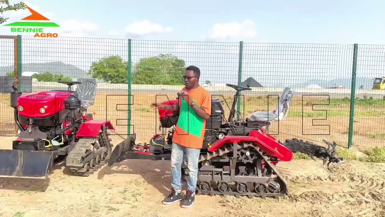 Multipurpose Mini Crawler Tractor