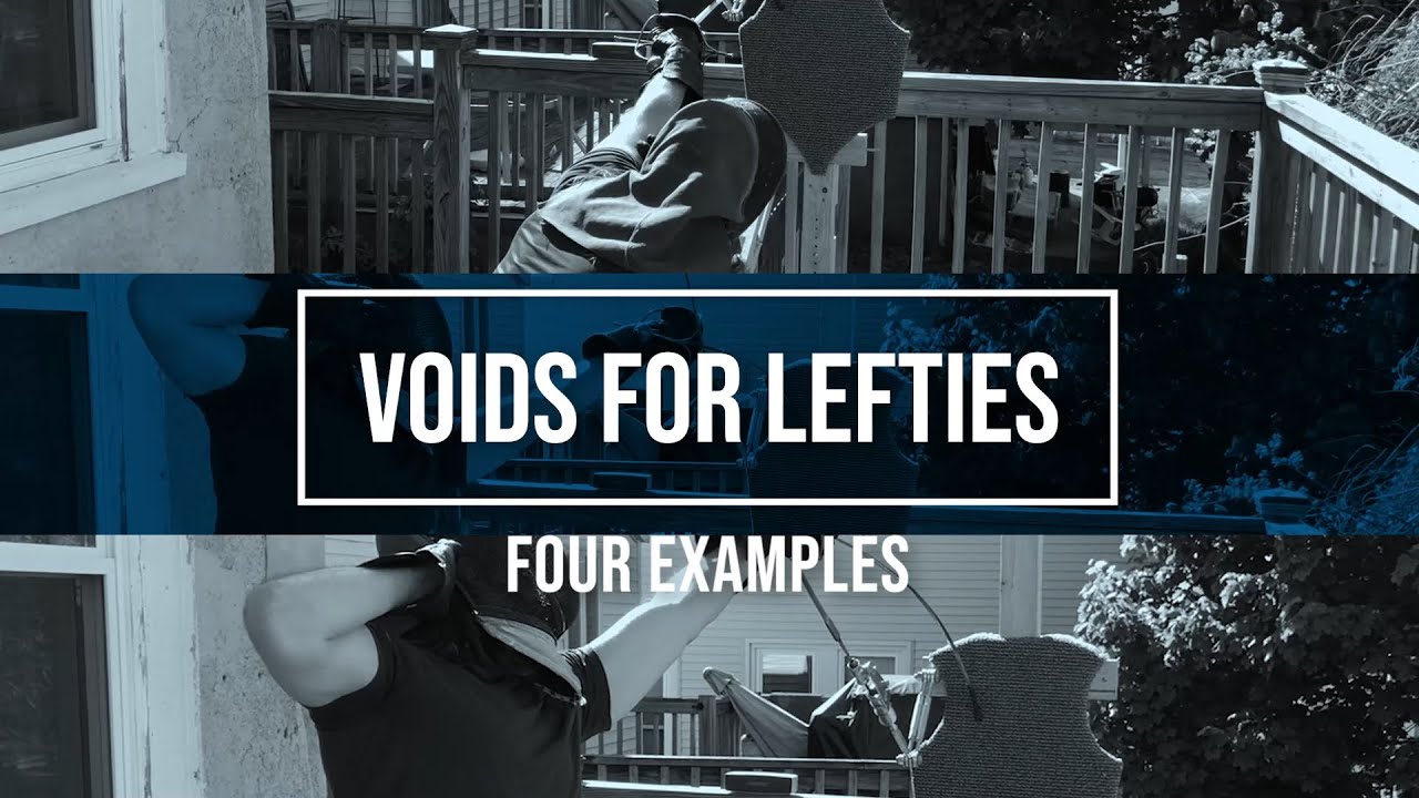 Rapier Voids For Left-Handed Fencers: 4 Examples