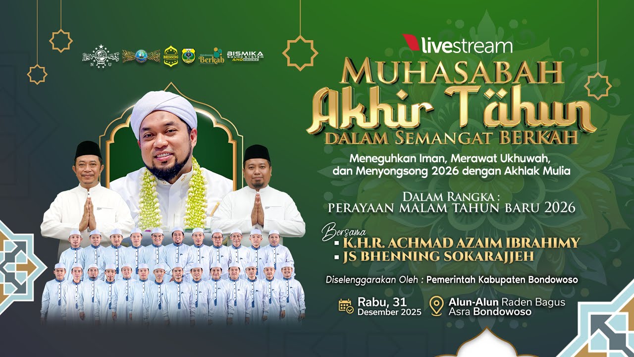 🔴 LIVE ●● MUHASABAH AKHIR TAHUN | PEMERINTAH KABUPATEN BONDOWOSO