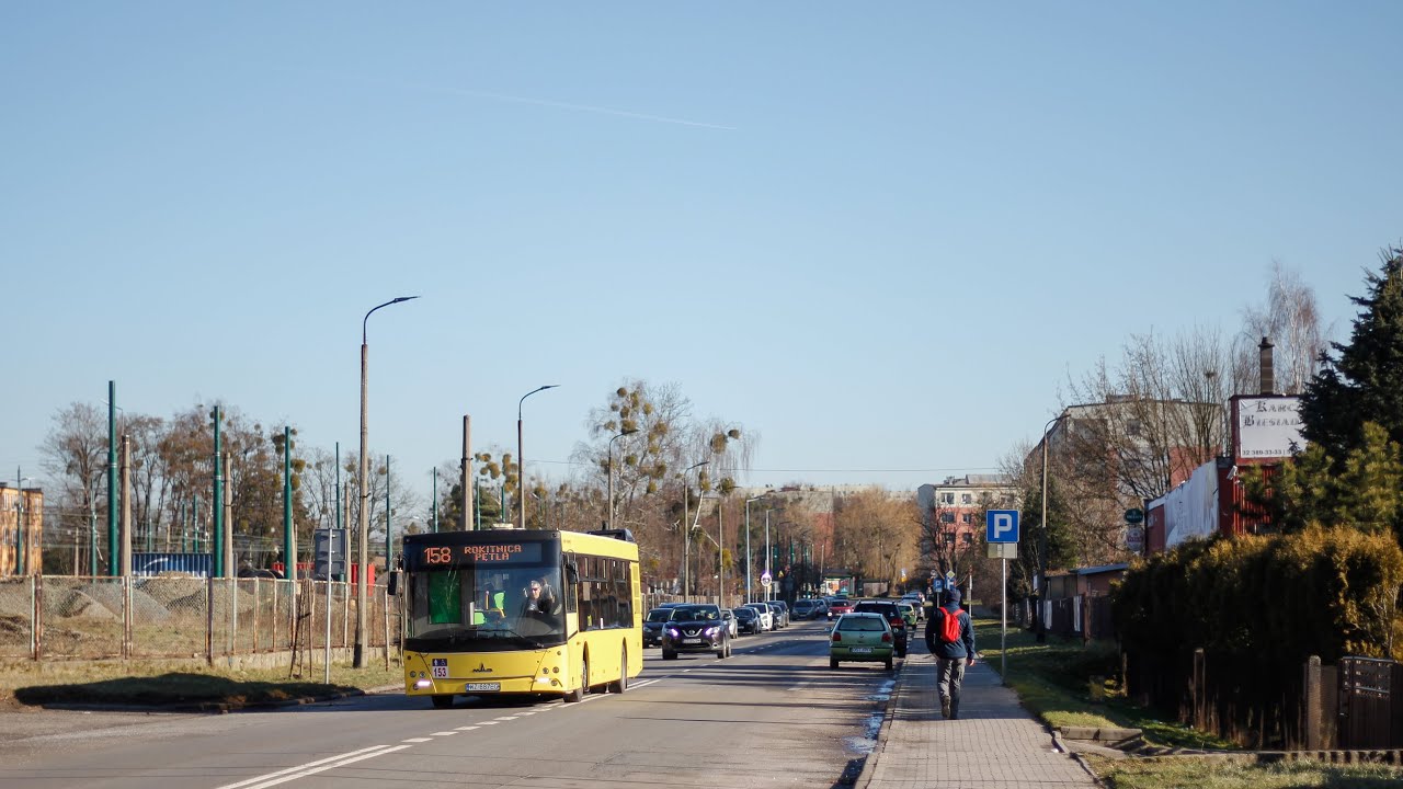 MAZ 203.069 #153 - Nowak Transport Świerklaniec (Linia 158) 🎶Most🎶 [*]