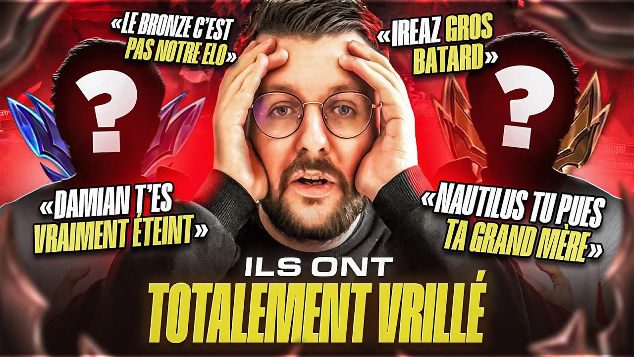 JE METS EN DUO Q LES DEUX PLUS GROS DELU DE MA CHAÎNE ! ILS ONT TOTALEMENT VRILLE (DAMIAN & YEP)