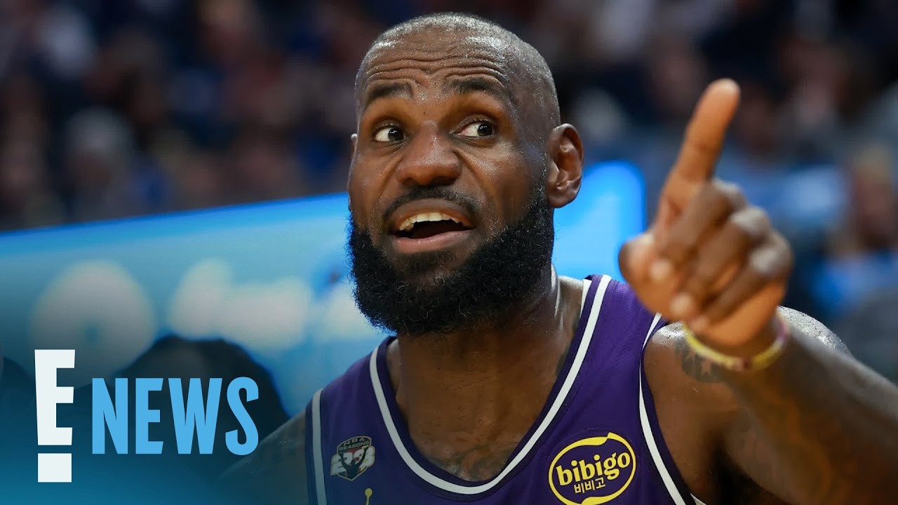 Miami Heat объяснил публикацию ошибочного видео с пресс-конференцией Леброна Джеймса | E! News