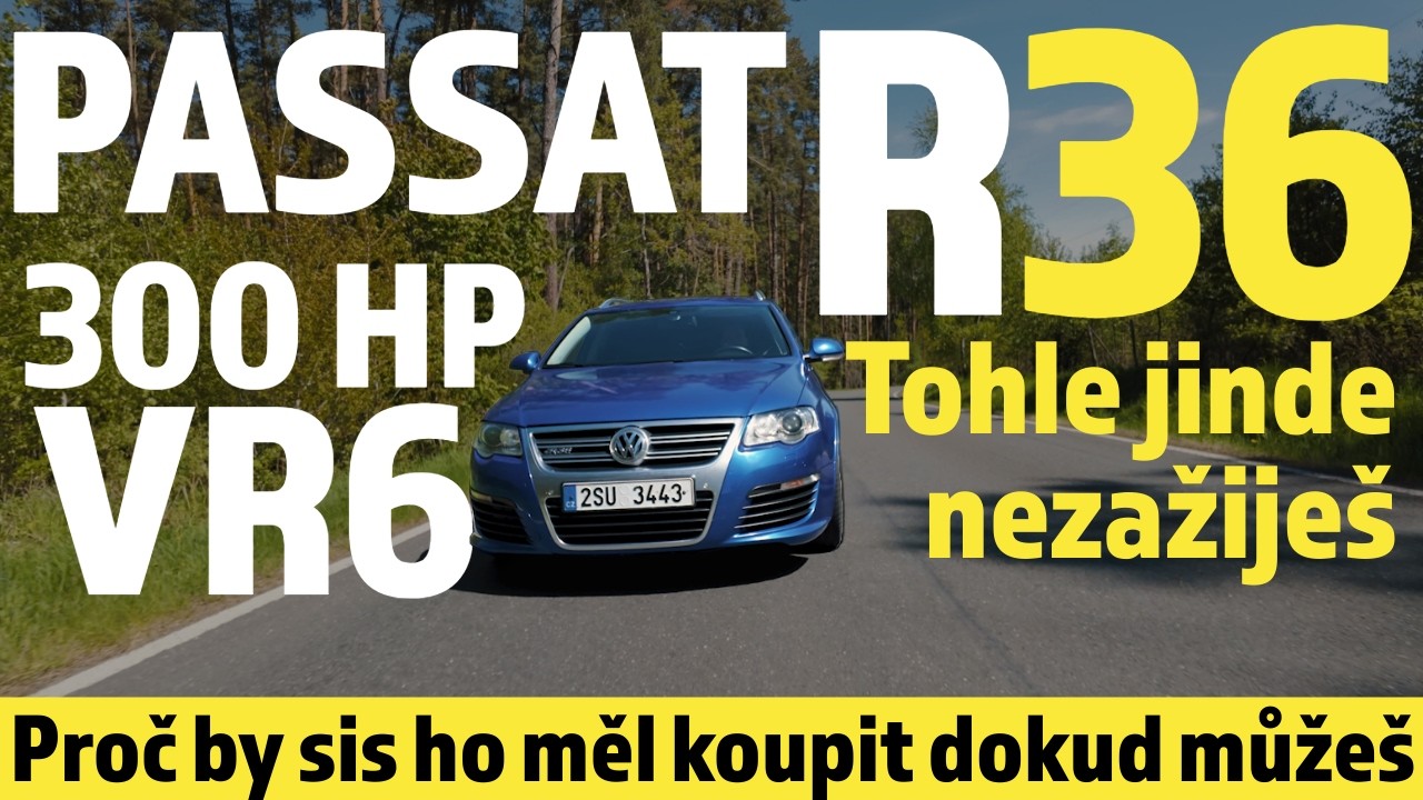 VW Passat R36 - Legenda na kolech s 300 koňma - Recenze - Kupuj dokud můžeš!