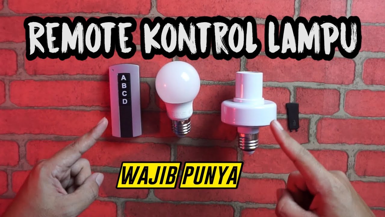 Menyalakan lampu menggunakan Remote Control [ UNBOXING & REVIEW ]