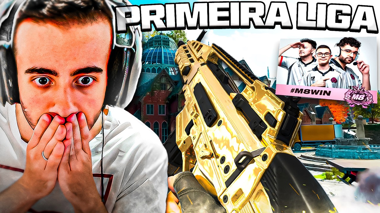 Como o TIME da M8 foi CAMPEÃO da PRIMEIRA LIGA do WARZONE! (PCL) ✍️