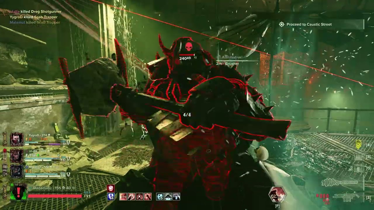 Point-Blank Barrage + Twin-Linked Heavy Stubber - Auric Maelstrom | Darktide