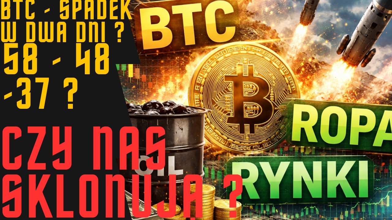 BTC na 58 -48 czy 37.5? OVX czy wyprzedza VIX. UWAGA NA SCAM i EXPERT&Oacute;W