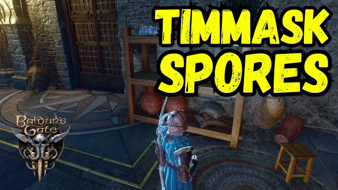 Baldur's Gate 3 Timmask Spores Location | Where are the Timmask Spores in Baldur's Gate 3