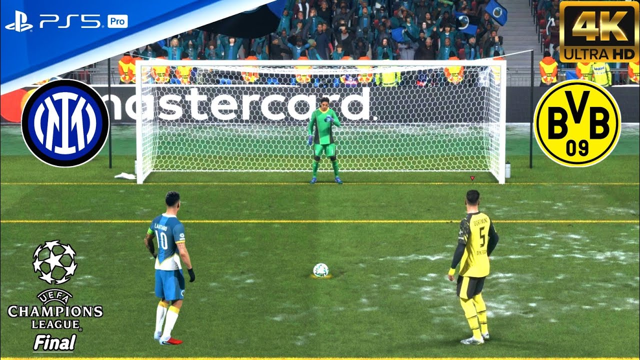 FC 26 - Borussia Dortmund Vs Inter Milan | Champions League FINAL 2026 Penalty Shootout [PS5 Pro 4K]